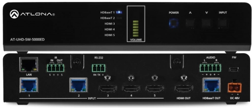 Коммутатор Atlona AT-UHD-SW-5000ED 4K, HDMI / HDBaseT